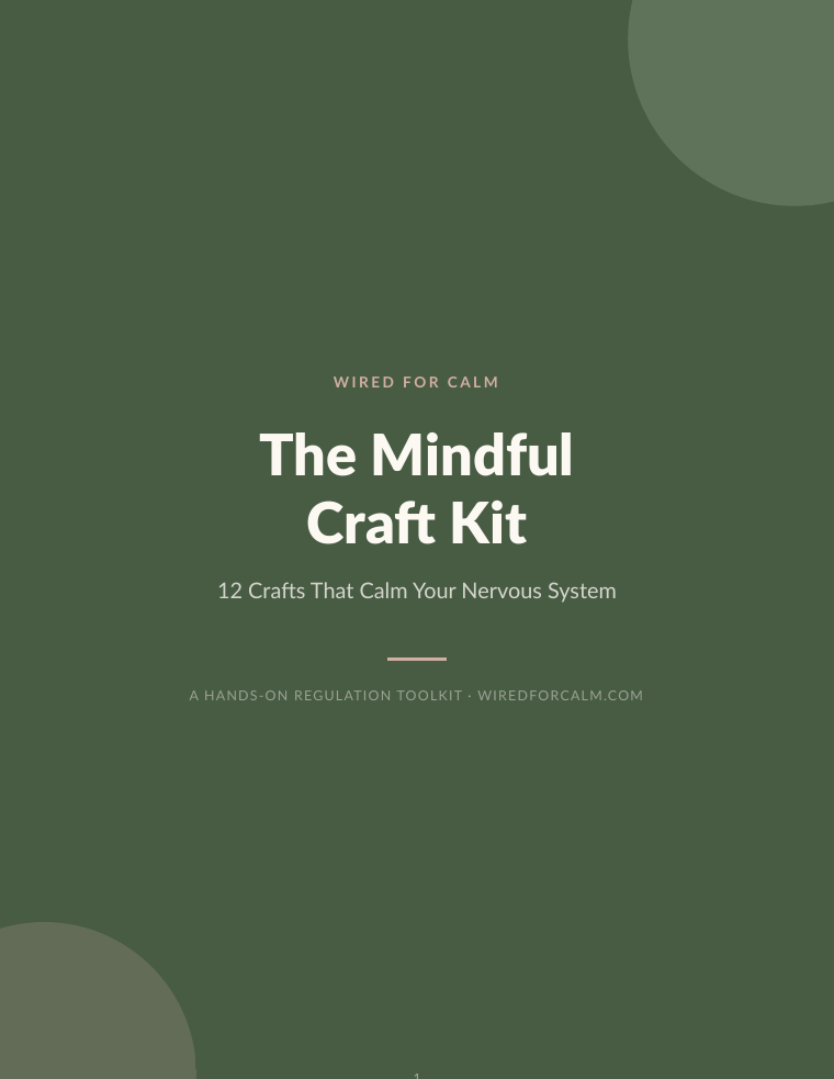 The Mindful Craft Kit — cover