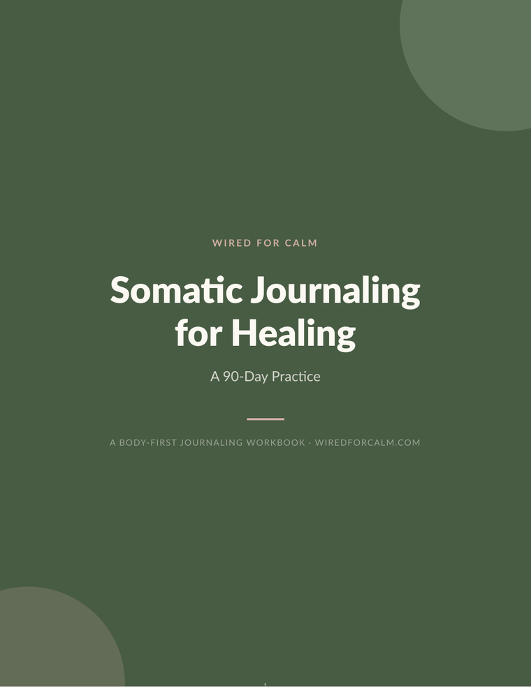 Somatic Journaling for Healing — cover